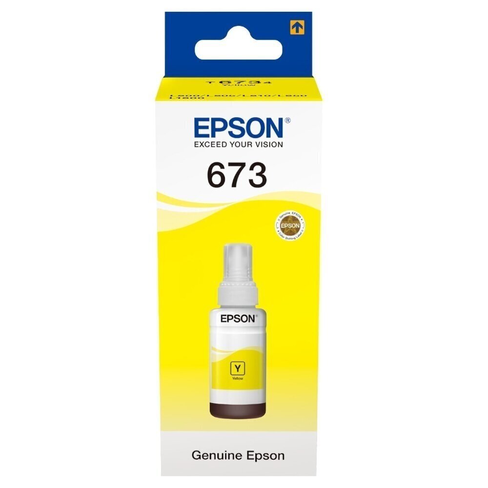 Originalus geltonas rašalas Epson T6734 (C13T67344A)