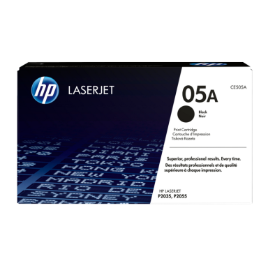 Originali HP 05A (CE505A), juoda kasetė lazeriniams spausdintuvams, 2300 psl.