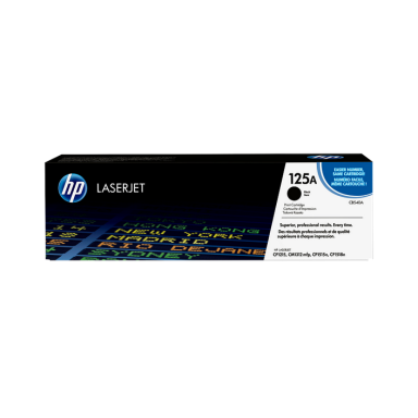 Originali HP 125A (CB540A), juoda kasetė lazeriniams spausdintuvams, 2200 psl.