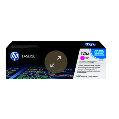 Originali HP 125A (CB543A), purpurinė kasetė lazeriniams spausdintuvams, 1400 psl.