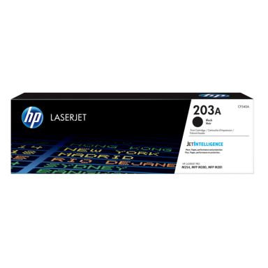 Originali HP 203A (CF540A), juoda kasetė lazeriniams spausdintuvams, 1400 psl.