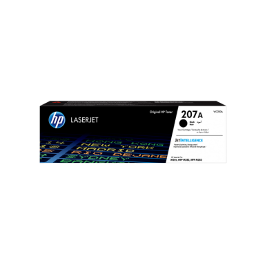 Originali HP 207A (W2210A), juoda kasetė lazeriniams spausdintuvams, 1350 psl.