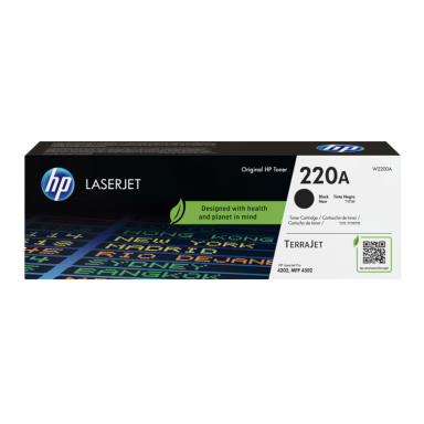 Originali HP 220A (W2200A), juoda kasetė lazeriniams spausdintuvams, 2000 psl.