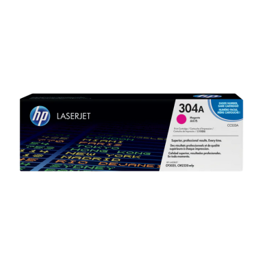 Originali HP 304A (CC533A), purpurinė kasetė lazeriniams spausdintuvams, 2800 psl.