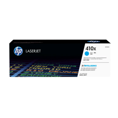 Originali HP 410X (CF411X), žydra kasetė lazeriniams spausdintuvams, 5000 psl.