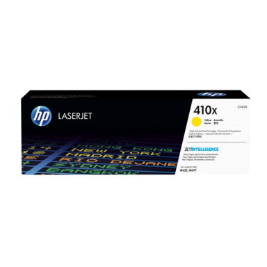 Originali HP 410X (CF412X), geltona kasetė lazeriniams spausdintuvams, 5000 psl.