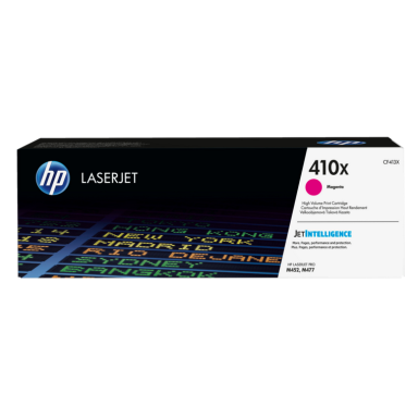 Originali HP 410X (CF413X), purpurinė kasetė lazeriniams spausdintuvams, 5000 psl.