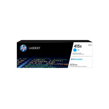 Originali HP 415X (W2031X) žydra kasetė lazeriniams spausdintuvams, 6000 psl.