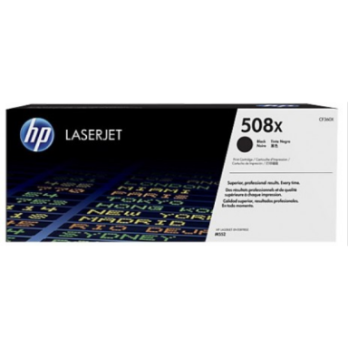Originali HP 508X (CF360X), juoda kasetė lazeriniams spausdintuvams, 12500 psl.