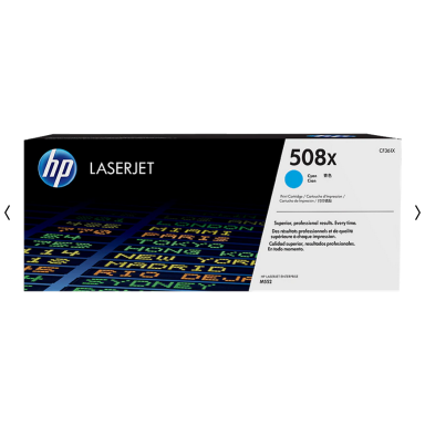 Originali HP 508X (CF361X), žydra kasetė lazeriniams spausdintuvams, 9500 psl.