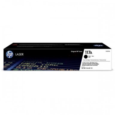 Originali HP CLJ MFP 117A (W2070A), juoda kasetė lazeriniams spausdintuvams, 1000 psl.