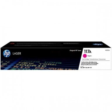 Originali HP CLJ MFP 117A (W2073A), purpurinė kasetė lazeriniams spausdintuvams, 700 psl.