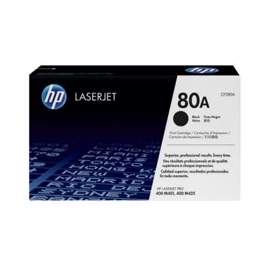 Originali HP No.80A (CF280A), juoda kasetė lazeriniams spausdintuvams, 2560 psl.
