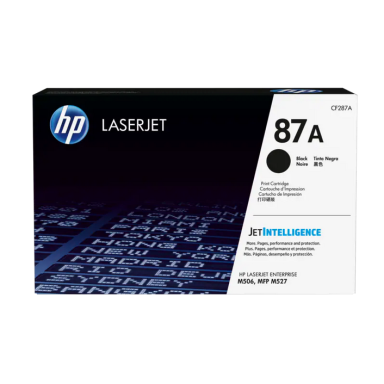 Originali HP No.87A (CF287A), juoda kasetė lazeriniams spausdintuvams, 8550 psl.