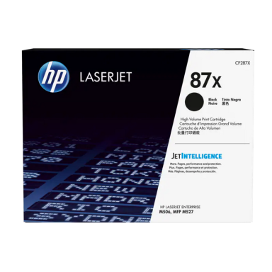 Originali HP No.87X (CF287X), juoda kasetė lazeriniams spausdintuvams, 18000 psl.
