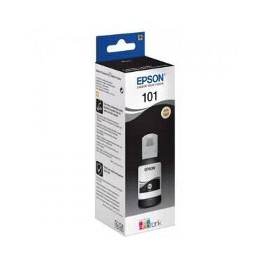 Originalus juodas rašalas Epson 101 EcoTank (C13T03V14A)