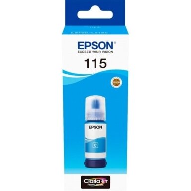 Originalus mėlynas rašalas Epson 115 EcoTank (C13T07D24A) Originalus mėlynas rašalas Epson 115 EcoTank (C13T07D24A)