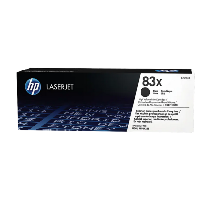 Originali HP No.83X (CF283X), juoda kasetė lazeriniams spausdintuvams, 2200 psl. Originali HP No.83X (CF283X), juoda kasetė lazeriniams spausdintuvams, 2200 psl.