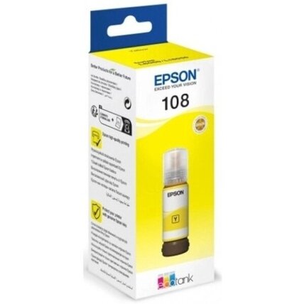 Originalus geltonas rašalas Epson 108 EcoTank (C13T09C44A) Originalus geltonas rašalas Epson 108 EcoTank (C13T09C44A)