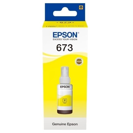 Originalus geltonas rašalas Epson T6734 (C13T67344A) Originalus geltonas rašalas Epson T6734 (C13T67344A)