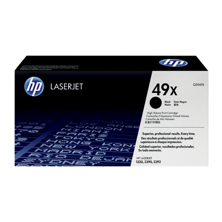 Originali HP 49X (Q5949X), juoda kasetė lazeriniams spausdintuvams, 6000 psl.