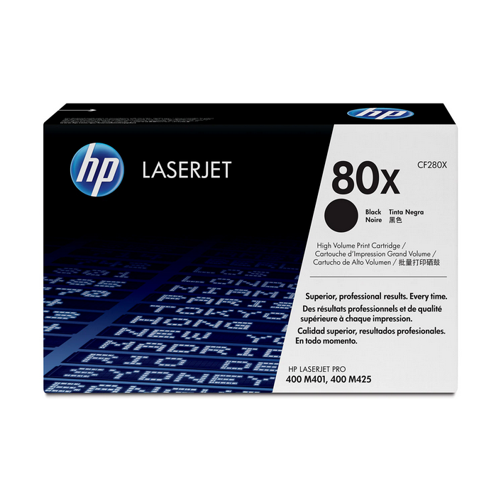 Originali HP No.80X (CF280X), juoda kasetė lazeriniams spausdintuvams, 6900 psl.