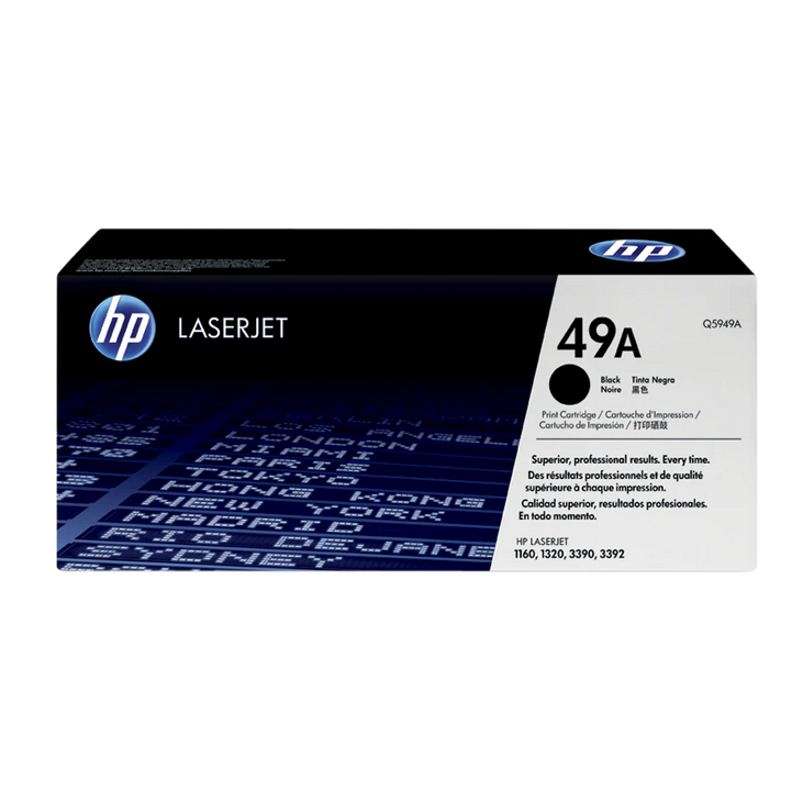 Originali HP 49A Q5949A, juoda kasetė lazeriniams spausdintuvams, 2500 psl.