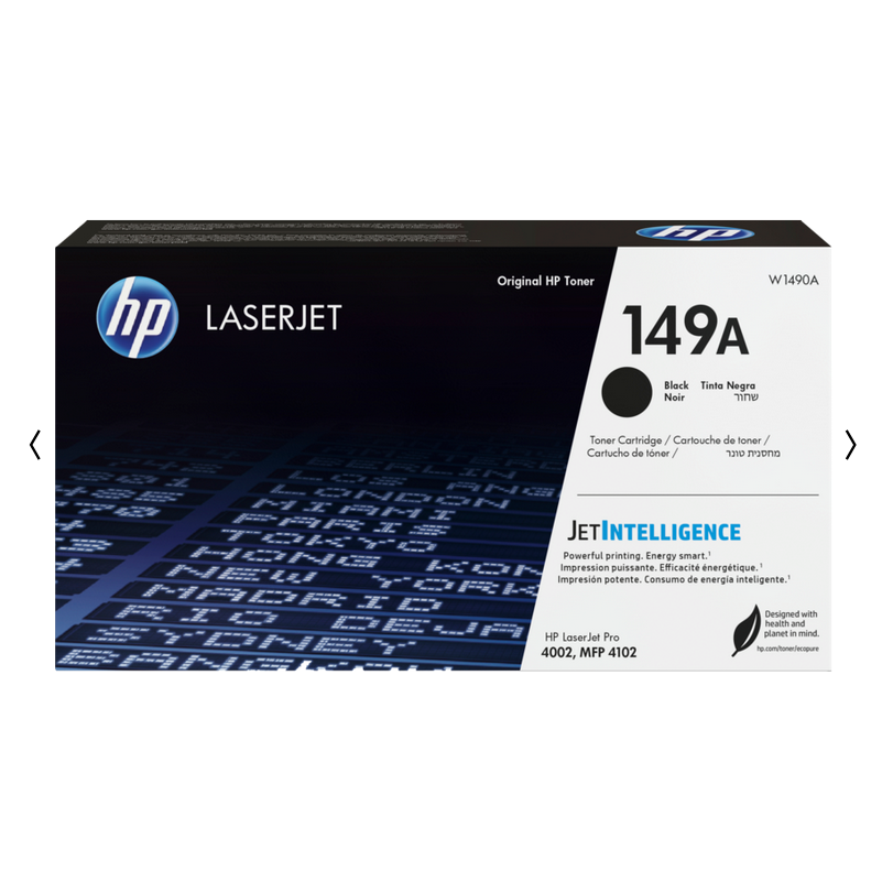 Originali HP 149A (W1490A), juoda kasetė lazeriniams spausdintuvams, 2900 psl. Originali HP 149A (W1490A), juoda kasetė lazeriniams spausdintuvams, 2900 psl.