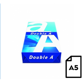 Popierius Double A (A kategorija), A5, 80g, 500 lapų 2 Popierius Double A (A kategorija), A5, 80g, 500 lapų 2